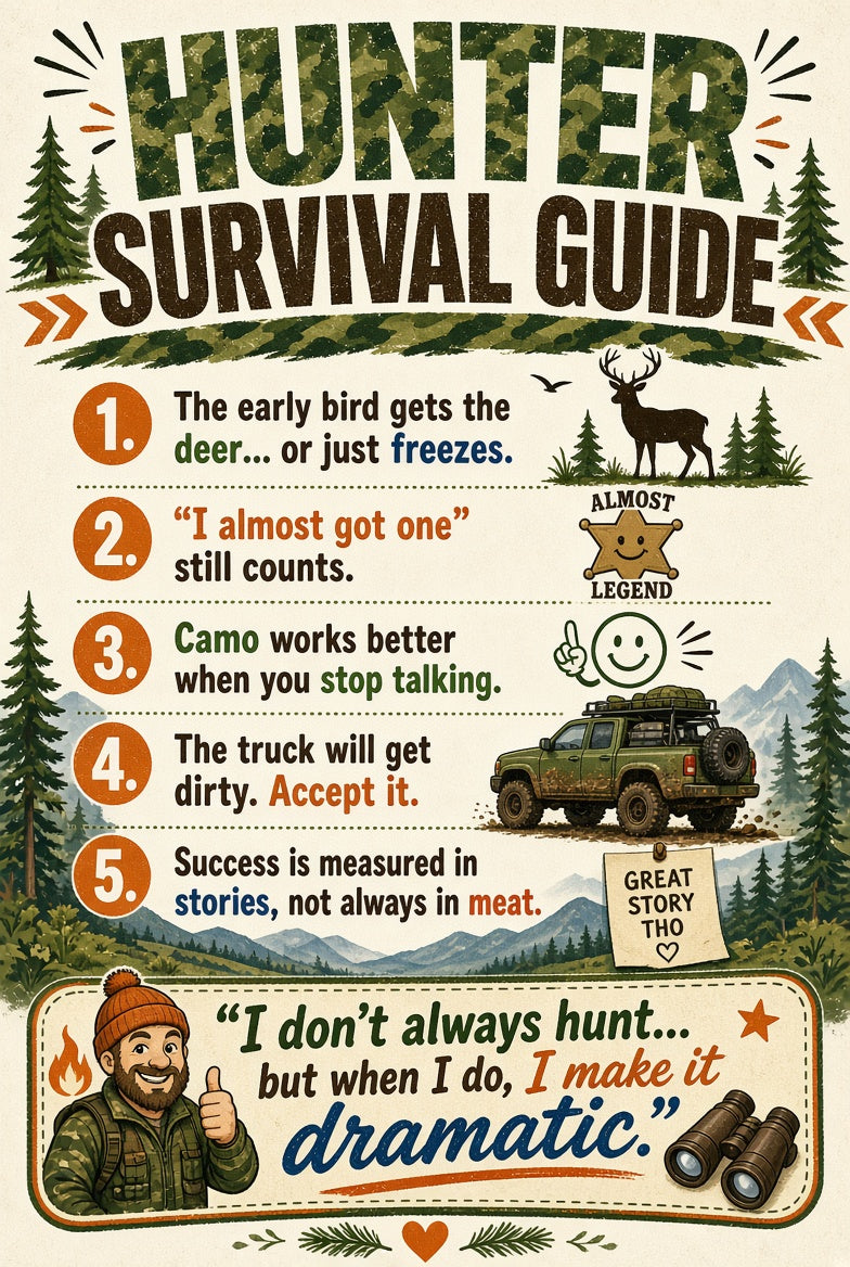 Hunter Survival Guide | Free Printable Download