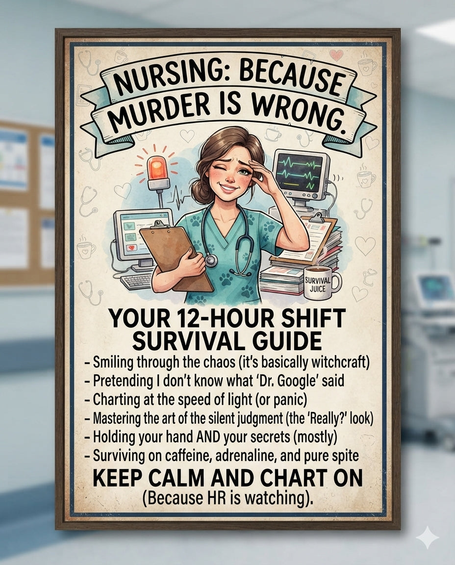 8x10 Nurse Poster